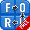 Swipe Four Free - A Game of Words mobile app icon